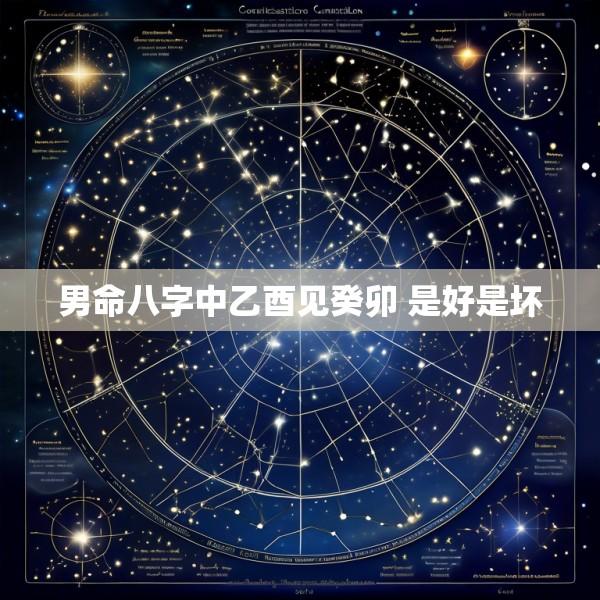 男命八字中乙酉见癸卯 是好是坏