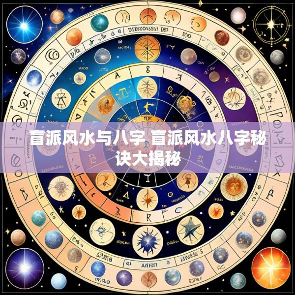 盲派风水与八字 盲派风水八字秘诀大揭秘