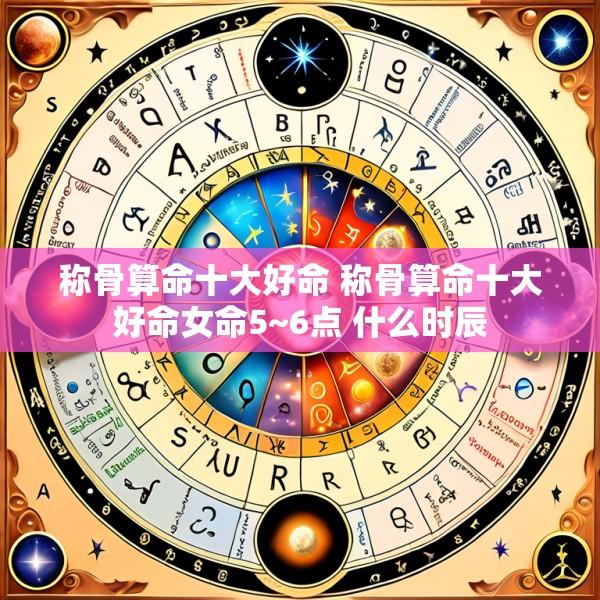 称骨算命十大好命 称骨算命十大好命女命5~6点 什么时辰