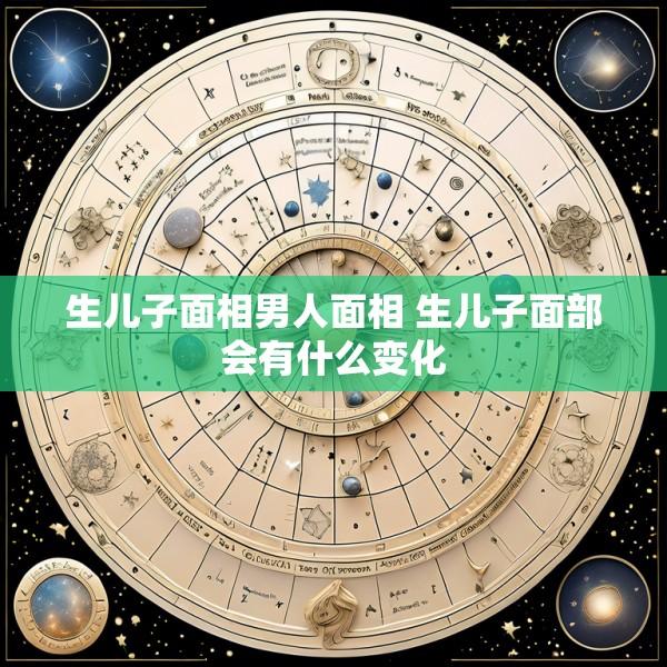 生儿子面相男人面相 生儿子面部会有什么变化