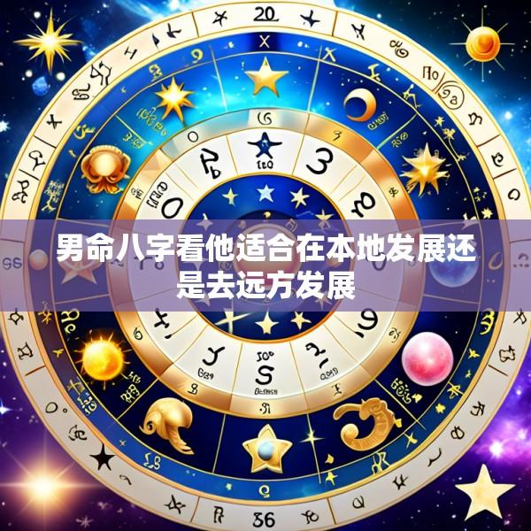 男命八字看他适合在本地发展还是去远方发展