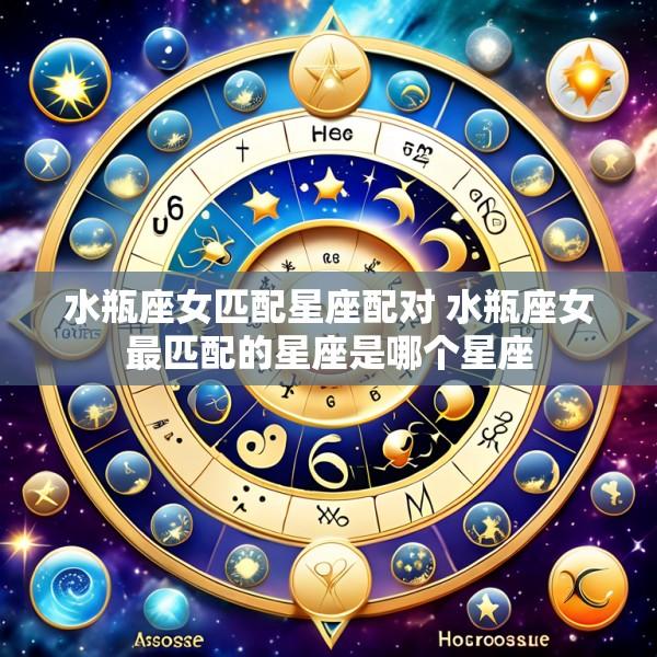 水瓶座女匹配星座配对 水瓶座女最匹配的星座是哪个星座