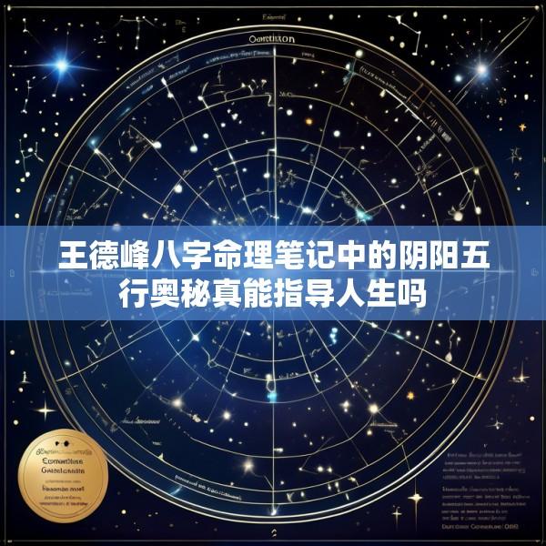 王德峰八字命理笔记中的阴阳五行奥秘真能指导人生吗