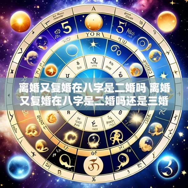 离婚又复婚在八字是二婚吗 离婚又复婚在八字是二婚吗还是三婚