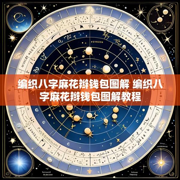 编织八字麻花辫钱包图解 编织八字麻花辫钱包图解教程