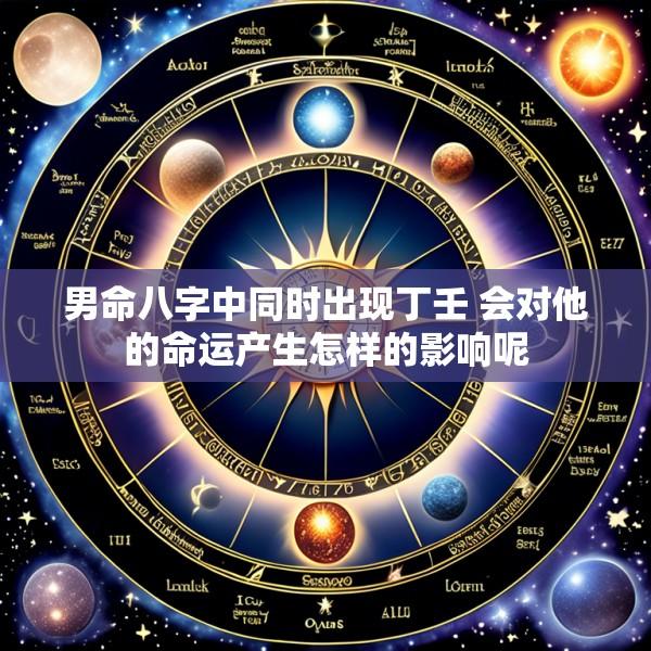 男命八字中同时出现丁壬 会对他的命运产生怎样的影响呢