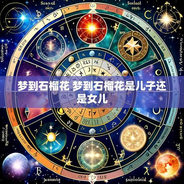 梦到石榴花 梦到石榴花是儿子还是女儿