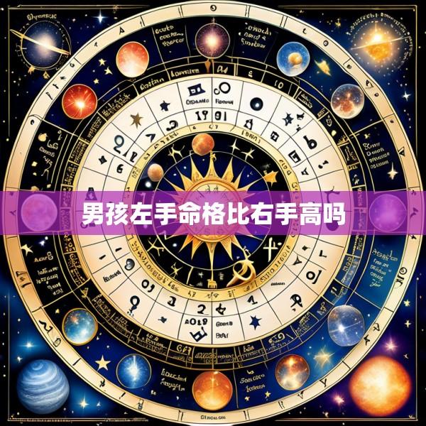 男孩左手命格比右手高吗