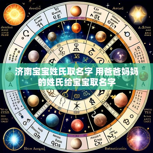 济南宝宝姓氏取名字 用爸爸妈妈的姓氏给宝宝取名字