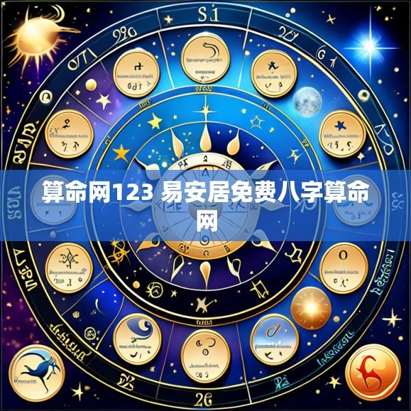 算命网123 易安居免费八字算命网