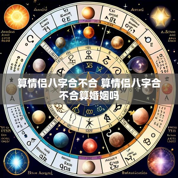 算情侣八字合不合 算情侣八字合不合算婚姻吗