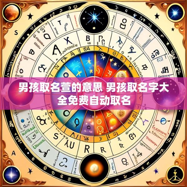 男孩取名萱的意思 男孩取名字大全免费自动取名