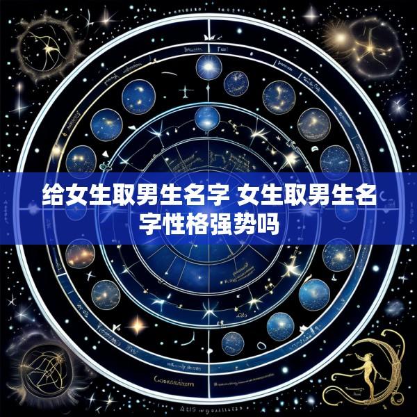 给女生取男生名字 女生取男生名字性格强势吗