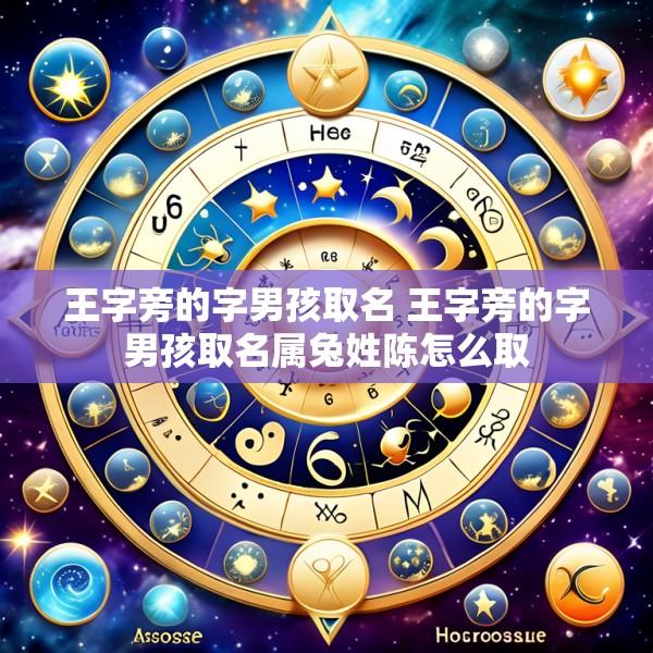 王字旁的字男孩取名 王字旁的字男孩取名属兔姓陈怎么取