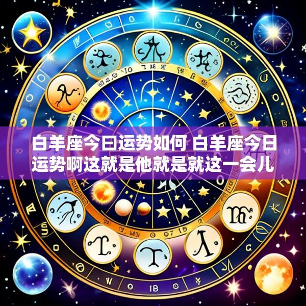 白羊座今曰运势如何 白羊座今日运势啊这就是他就是就这一会儿