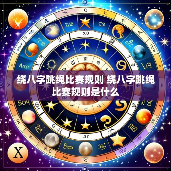 绕八字跳绳比赛规则 绕八字跳绳比赛规则是什么