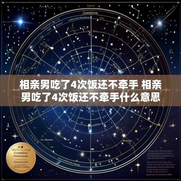 相亲男吃了4次饭还不牵手 相亲男吃了4次饭还不牵手什么意思