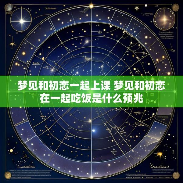梦见和初恋一起上课 梦见和初恋在一起吃饭是什么预兆