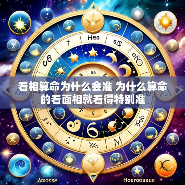 看相算命为什么会准 为什么算命的看面相就看得特别准