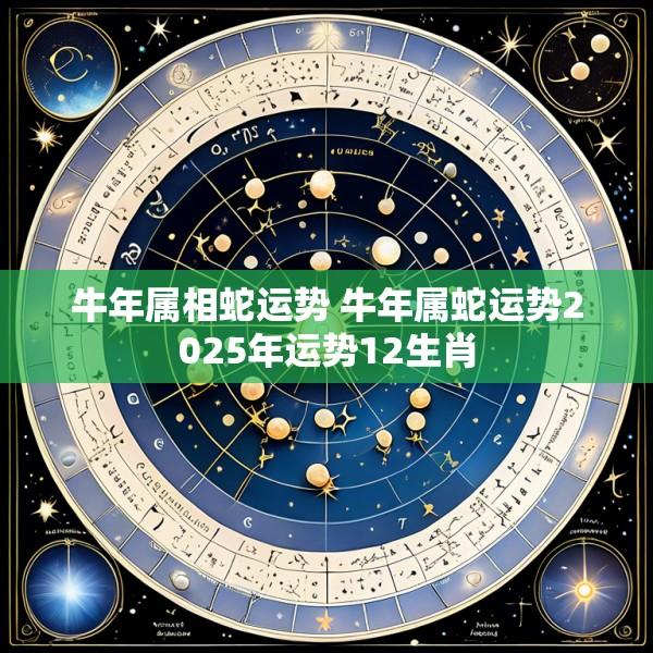 牛年属相蛇运势 牛年属蛇运势2025年运势12生肖