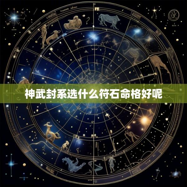 神武封系选什么符石命格好呢