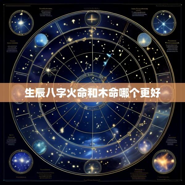 生辰八字火命和木命哪个更好