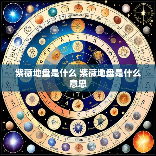 紫薇地盘是什么 紫薇地盘是什么意思