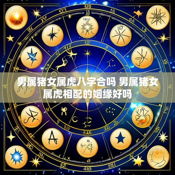 男属猪女属虎八字合吗 男属猪女属虎相配的姻缘好吗
