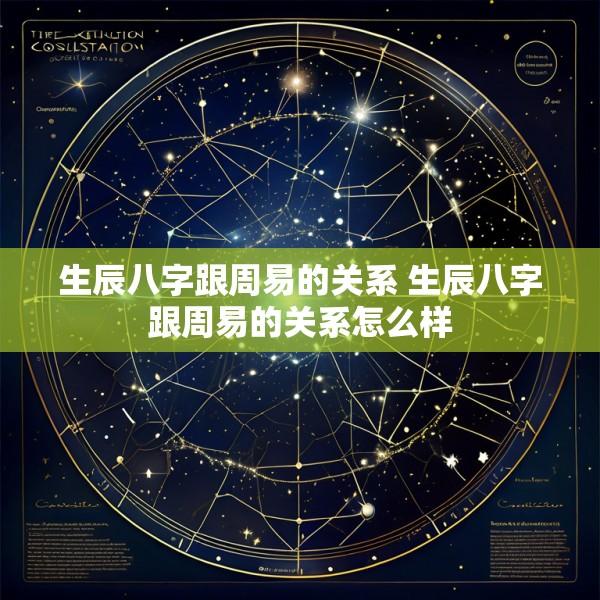 生辰八字跟周易的关系 生辰八字跟周易的关系怎么样