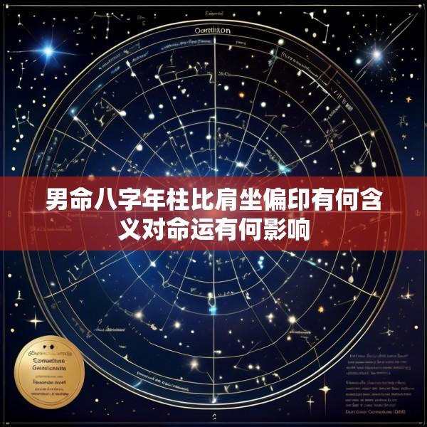 男命八字年柱比肩坐偏印有何含义对命运有何影响