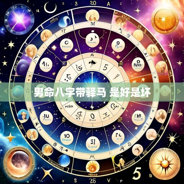 男命八字带驿马 是好是坏