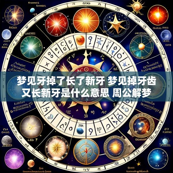 梦见牙掉了长了新牙 梦见掉牙齿又长新牙是什么意思 周公解梦