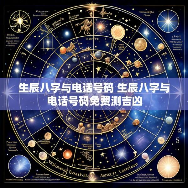 生辰八字与电话号码 生辰八字与电话号码免费测吉凶