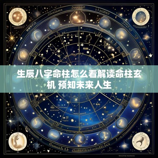 生辰八字命柱怎么看解读命柱玄机 预知未来人生