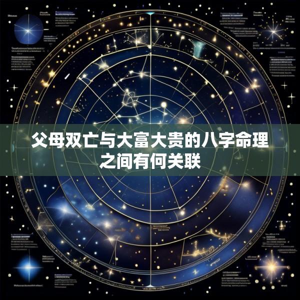 父母双亡与大富大贵的八字命理之间有何关联