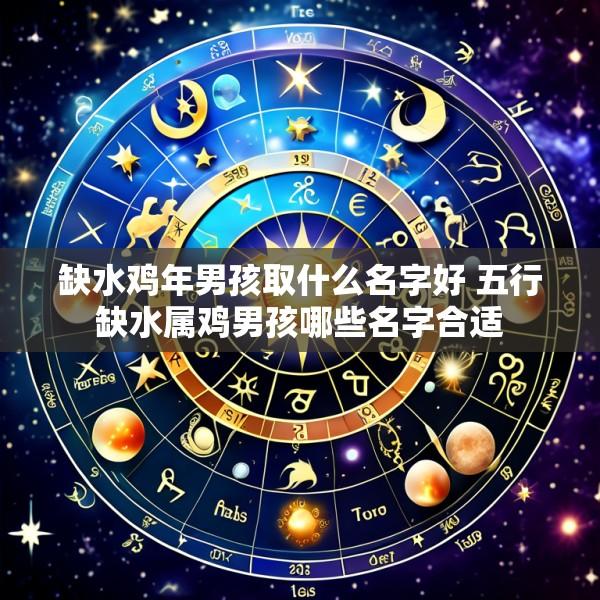 缺水鸡年男孩取什么名字好 五行缺水属鸡男孩哪些名字合适