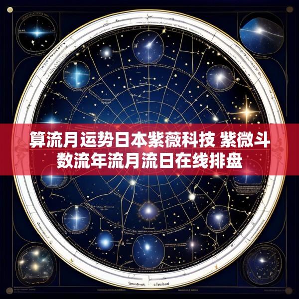 算流月运势日本紫薇科技 紫微斗数流年流月流日在线排盘