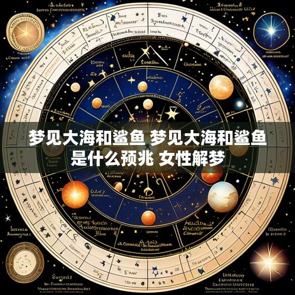 梦见大海和鲨鱼 梦见大海和鲨鱼是什么预兆 女性解梦
