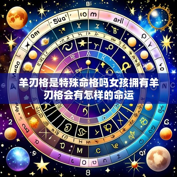 羊刃格是特殊命格吗女孩拥有羊刃格会有怎样的命运