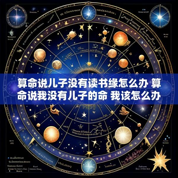 算命说儿子没有读书缘怎么办 算命说我没有儿子的命 我该怎么办