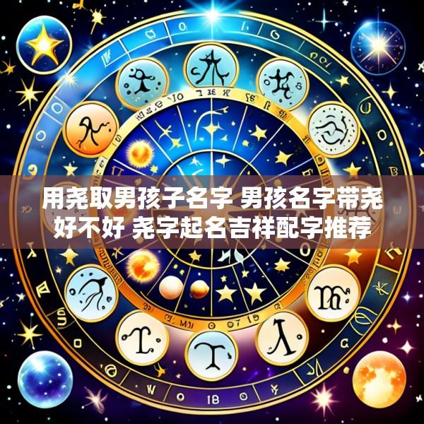用尧取男孩子名字 男孩名字带尧好不好 尧字起名吉祥配字推荐