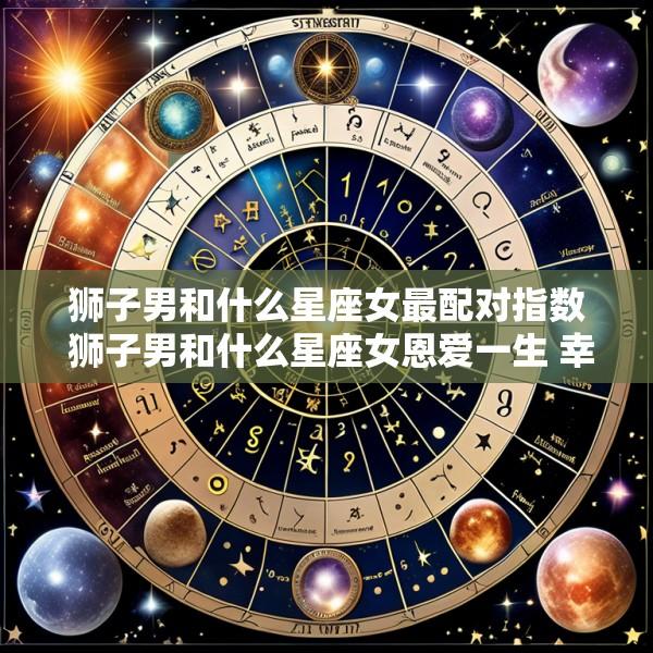 狮子男和什么星座女最配对指数 狮子男和什么星座女恩爱一生 幸福到老