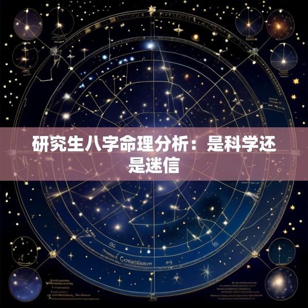 研究生八字命理分析：是科学还是迷信