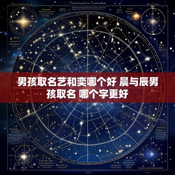 男孩取名艺和奕哪个好 晨与辰男孩取名 哪个字更好