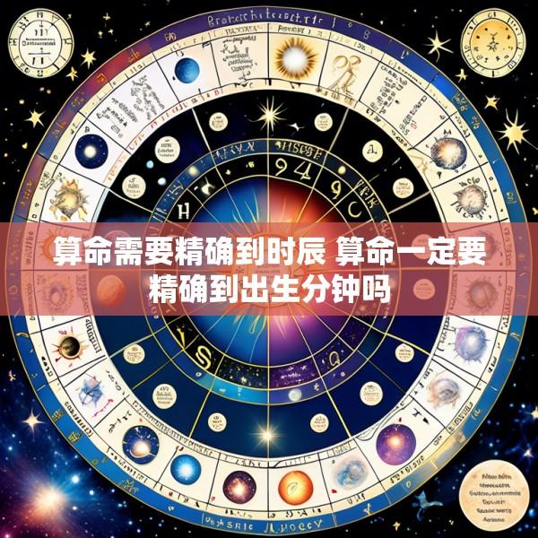 算命需要精确到时辰 算命一定要精确到出生分钟吗