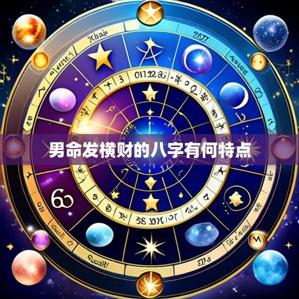 男命发横财的八字有何特点