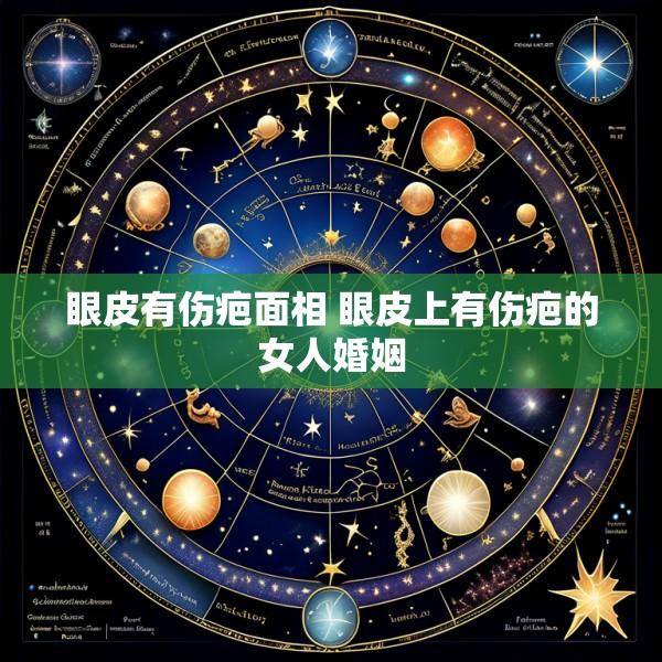 眼皮有伤疤面相 眼皮上有伤疤的女人婚姻