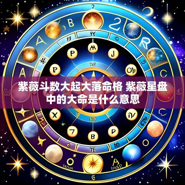 紫薇斗数大起大落命格 紫薇星盘中的大命是什么意思