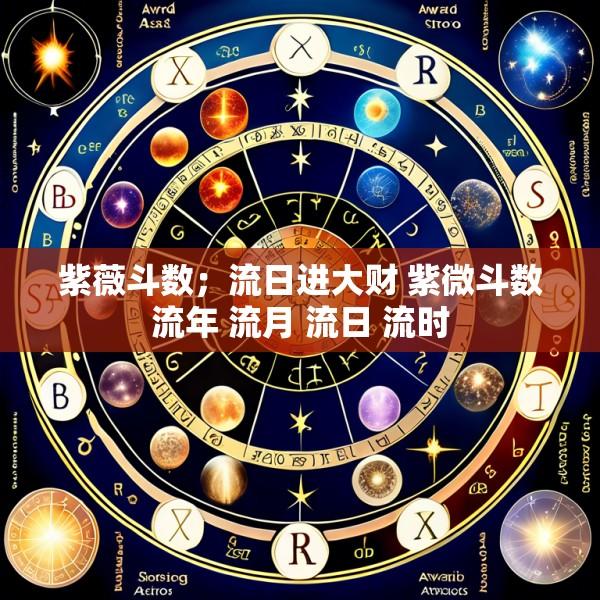紫薇斗数;流日进大财 紫微斗数流年 流月 流日 流时