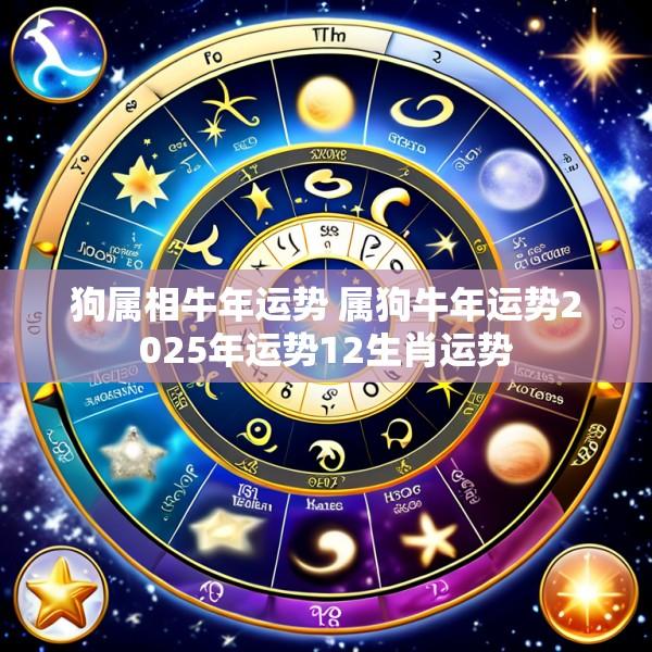 狗属相牛年运势 属狗牛年运势2025年运势12生肖运势